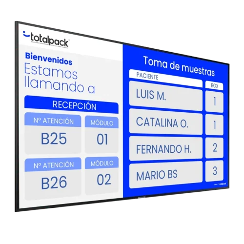 Pantalla profesional TotalPack