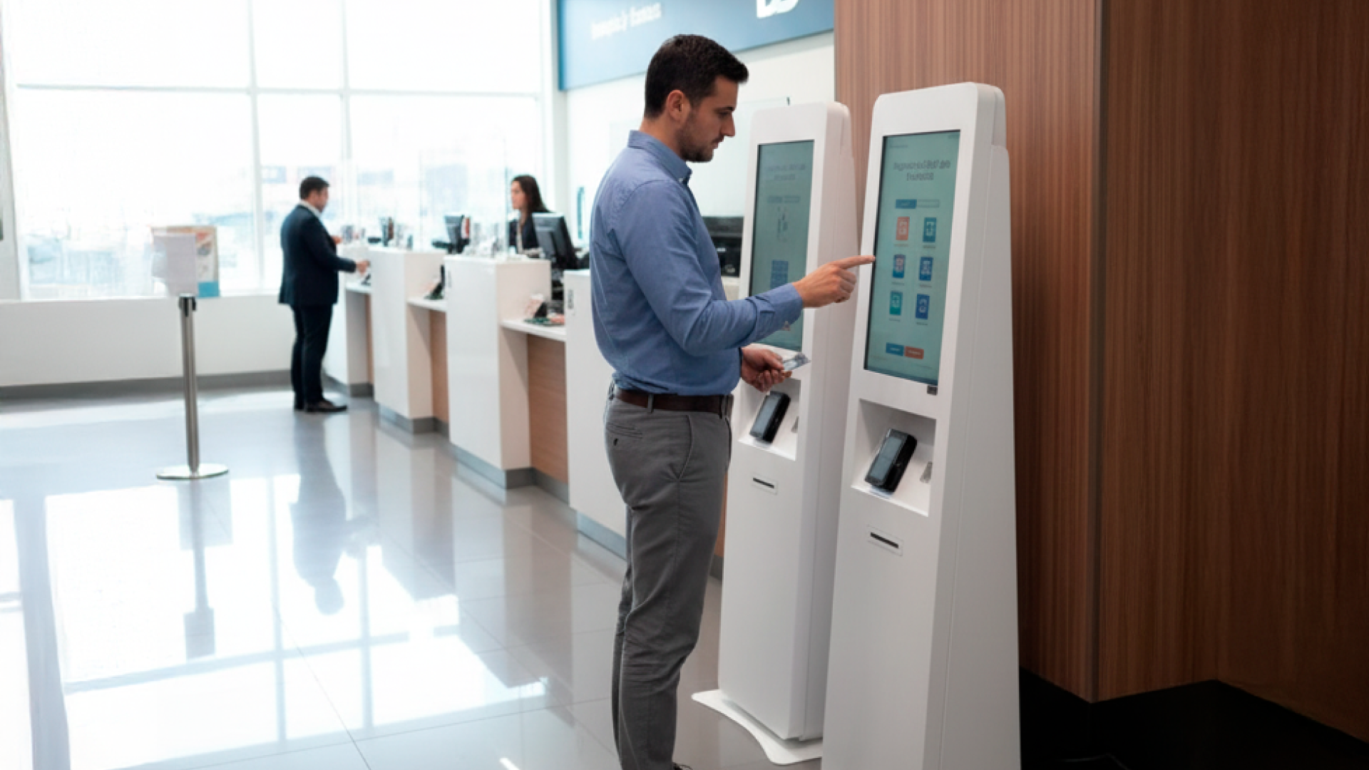 tótem de autoservicio