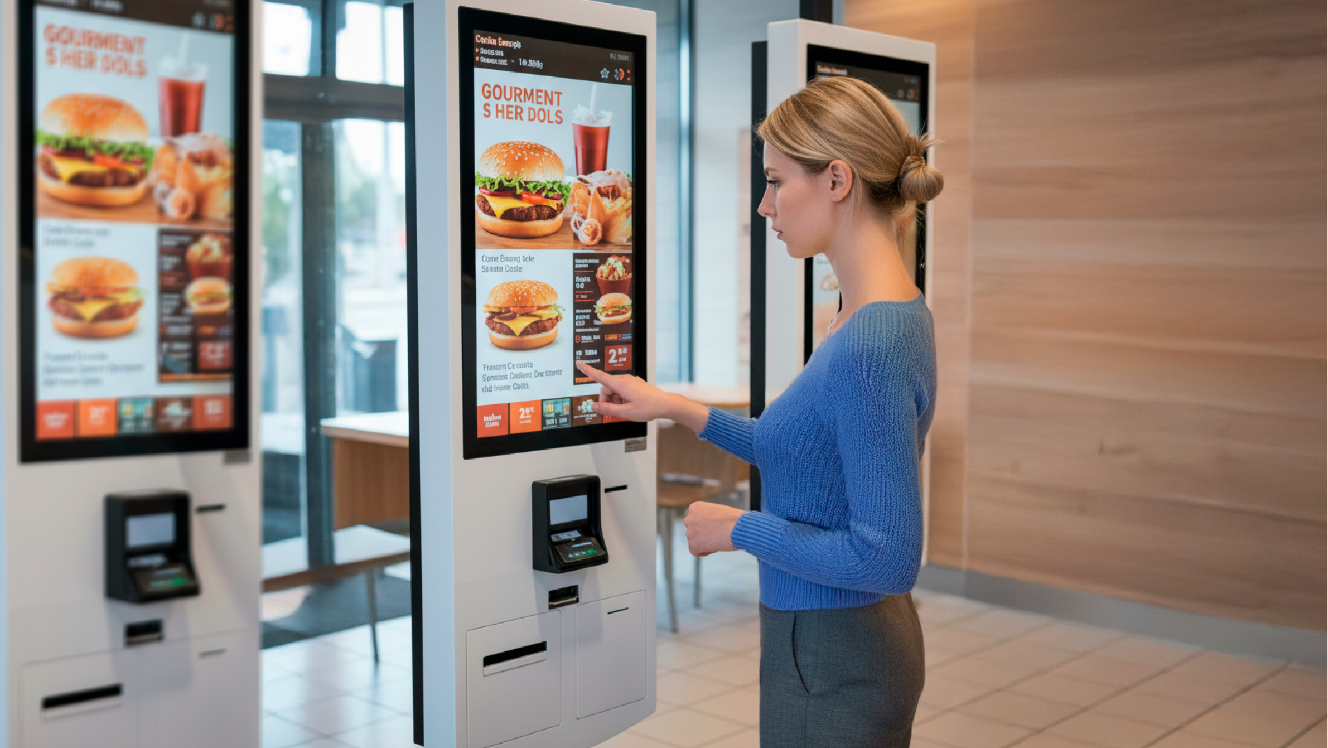 Autoservicio en restaurantes