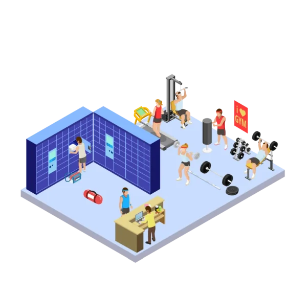 Lockers Inteligentes Gimnasio TotalPack