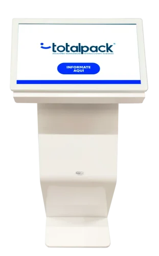 Tótem autoservicio informativo TotalPack